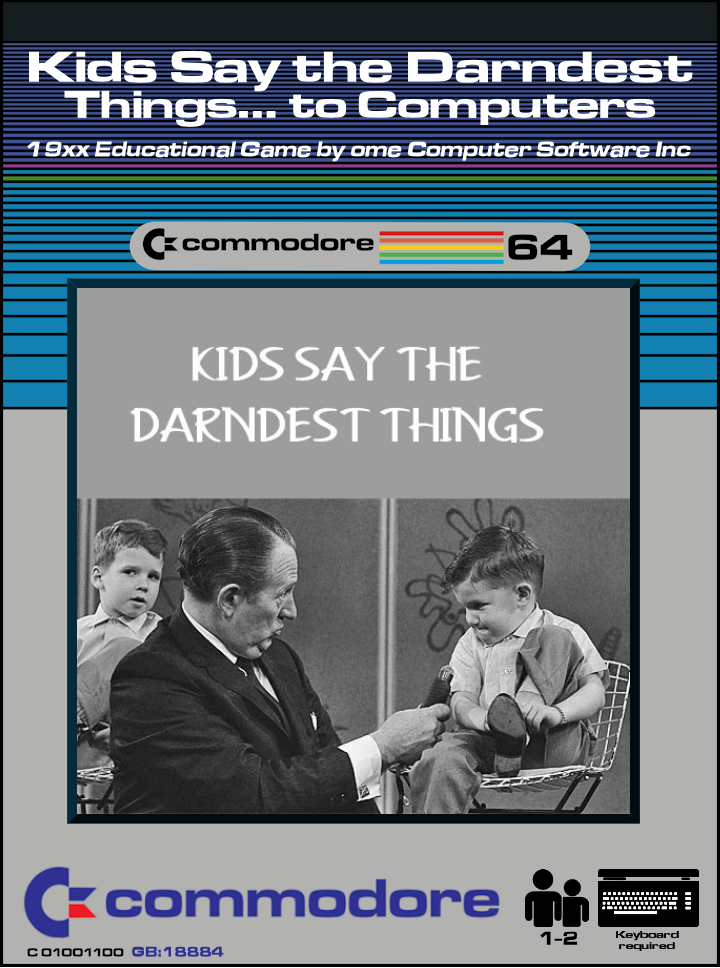 Kids Say the Darndest Things... to Computers box art