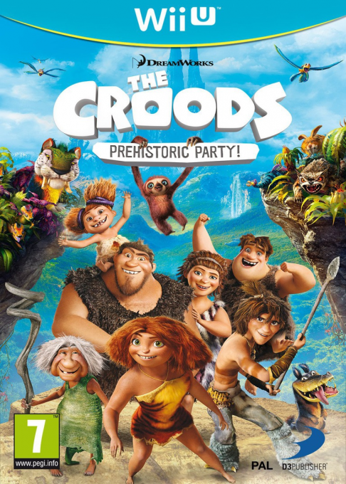 DreamWorks The Croods - Prehistoric Party! — box-2D (EU)