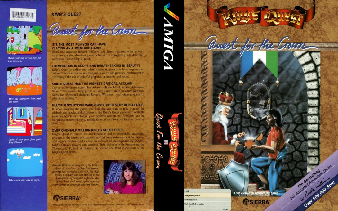 King's Quest - Quest for the Crown — box-texture (WOR)