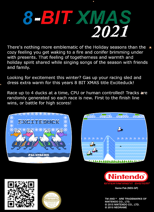 8-BIT XMAS 2021 — box-2D-back (WOR)
