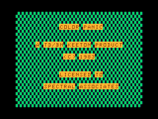 Color Panic — sstitle (WOR)