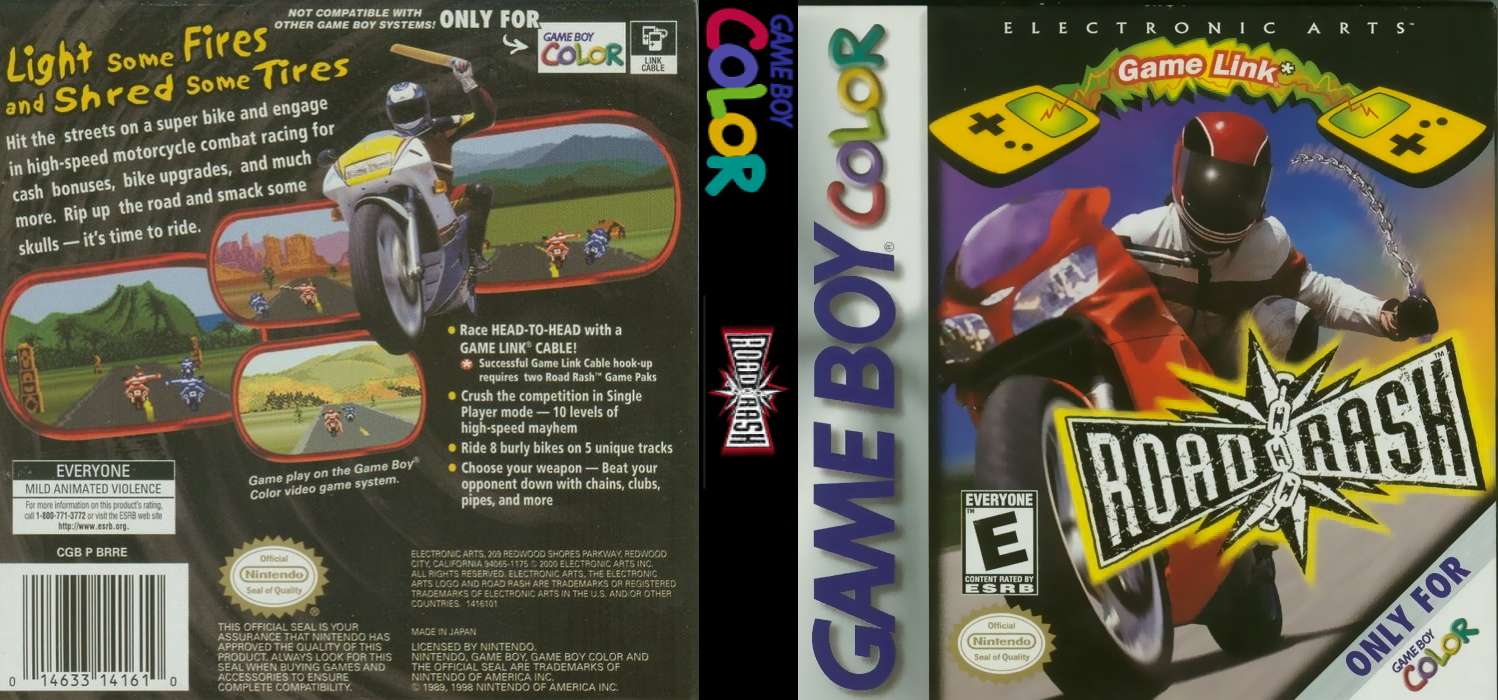Road Rash — box-texture (US)