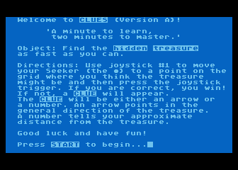 Clues — sstitle (WOR)