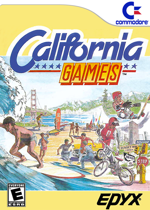 California Games box art