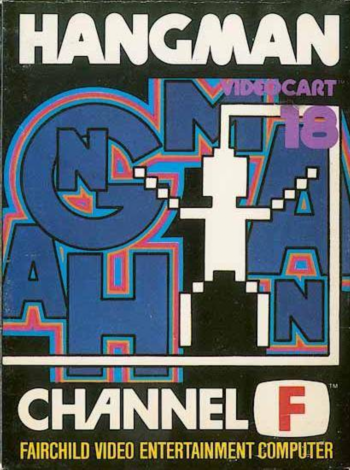 Videocart-18 - Hangman box art