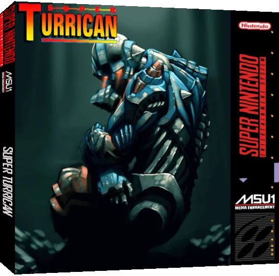 Super Turrican — box-3D (US)