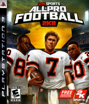 All-Pro Football 2K8 box art