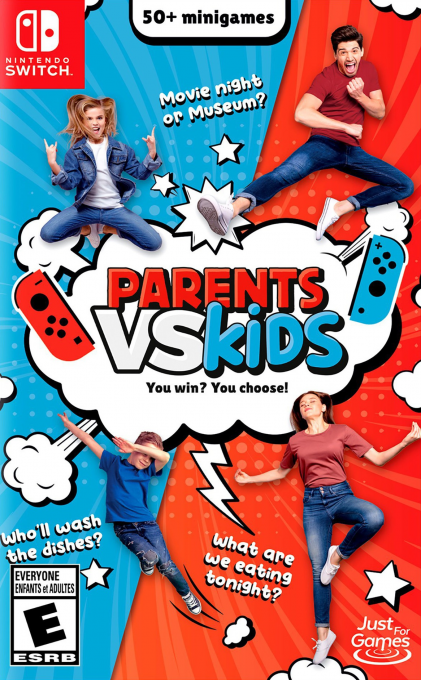 Kids vs Parents box art