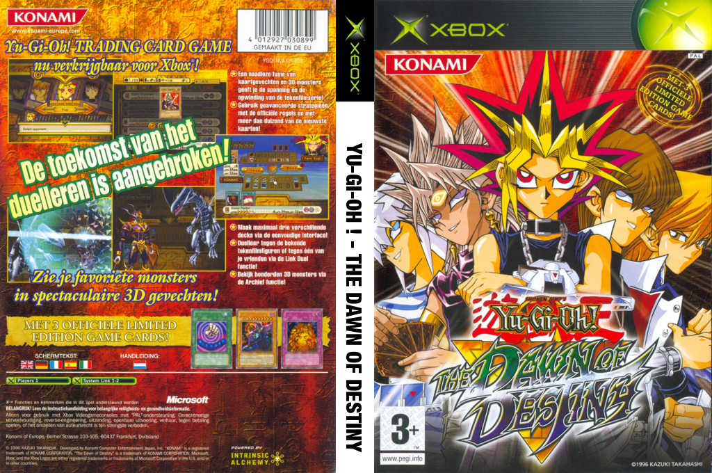 Yu-Gi-Oh ! - The Dawn Of Destiny — box-texture (NL)