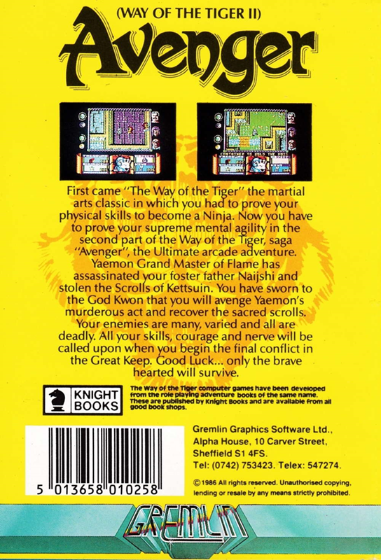 Avenger — box-2D-back (EU)