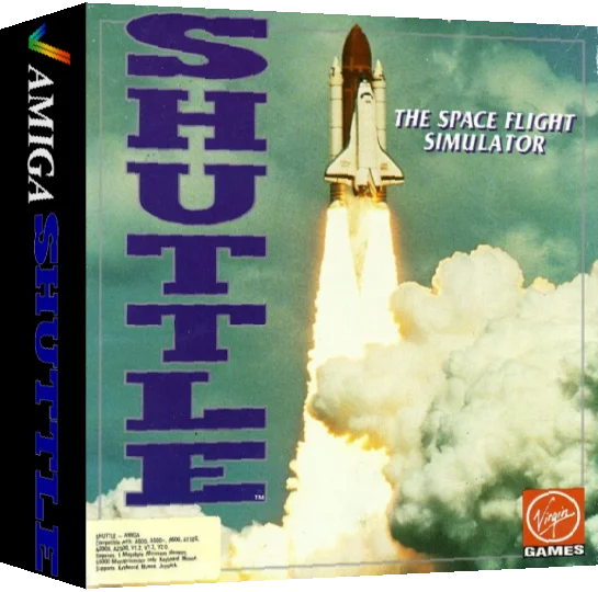 Shuttle - The Space Flight Simulator — box-3D (EU)