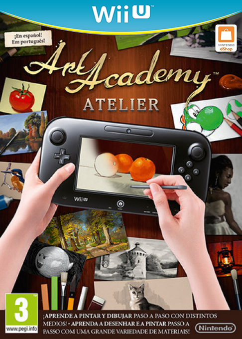 Art Academy - Atelier — box-2D (PT)
