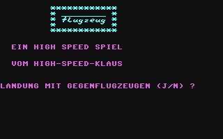 Flugzeug — sstitle (WOR)