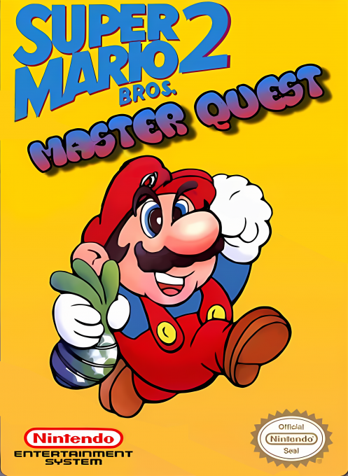 Super Mario Bros 2 - Master Quest box art