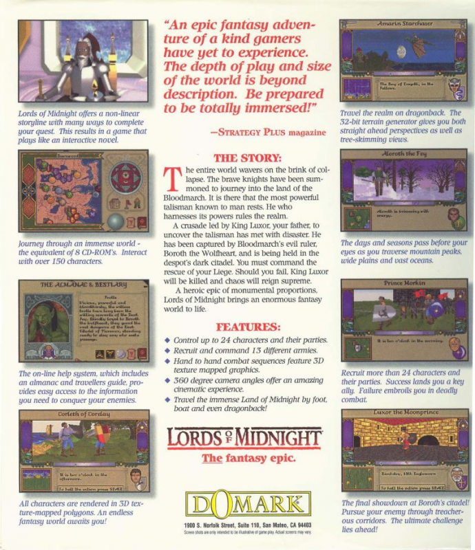 Lords Of Midnight — box-2D-back (US)