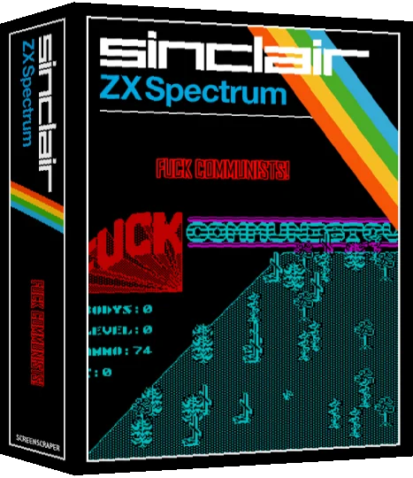 Fuck Communists! — box-3D (SS)
