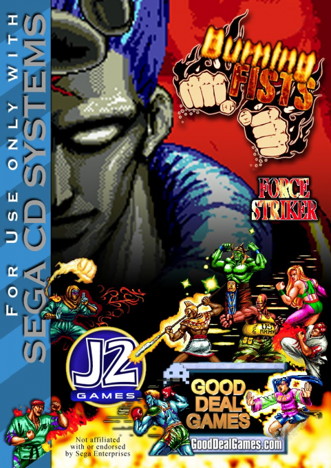 Burning Fists - Force Striker box art