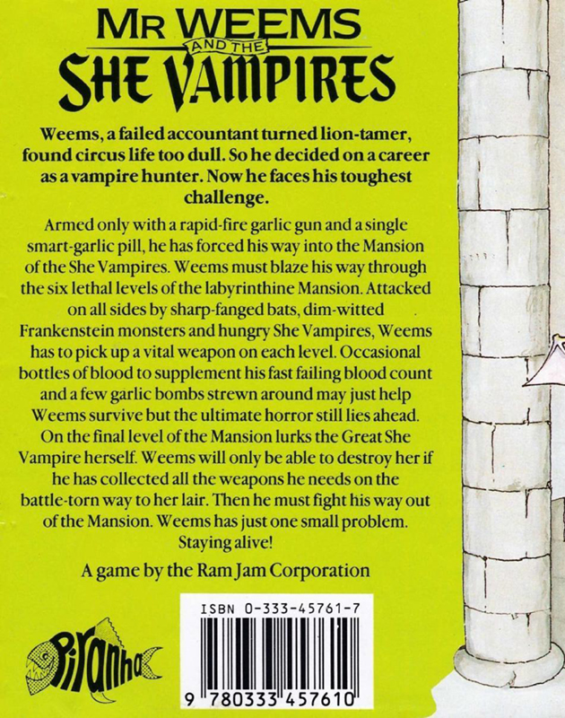 Astonishing Adventures Of Mr. Weems And The She Vampires, The — box-2D-back (EU)
