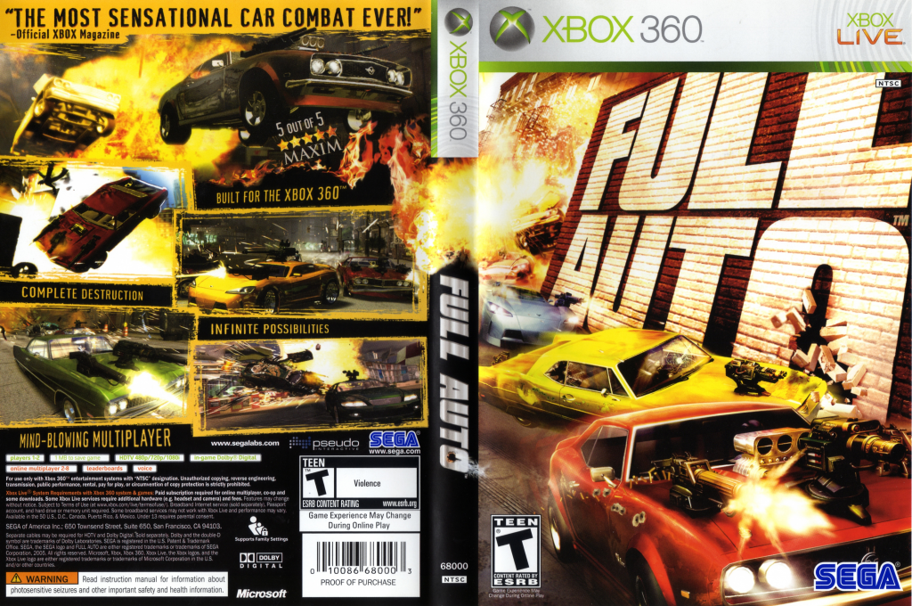 Full Auto — box-texture (US)