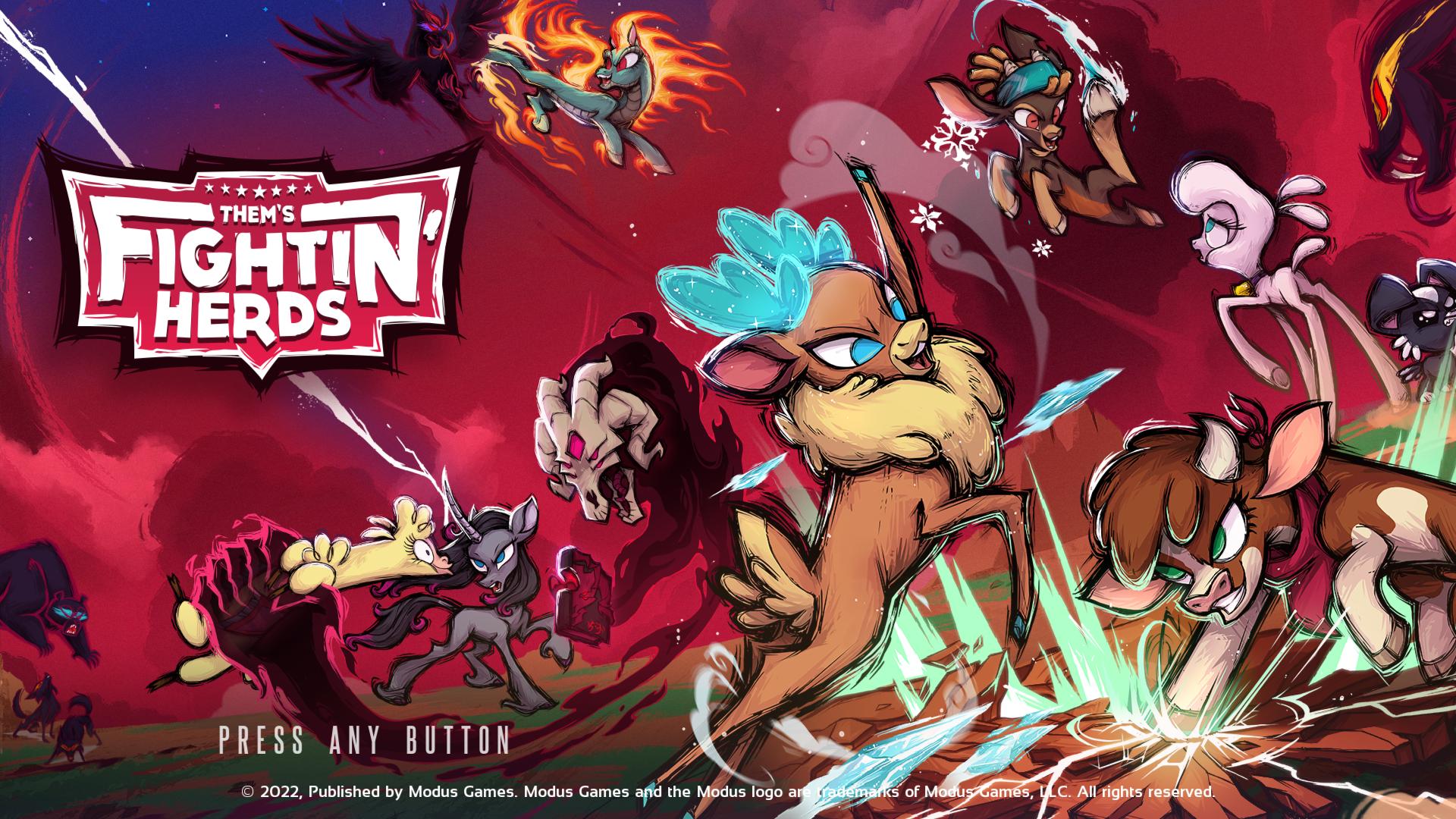 THEM'S FIGHTING HERDS - DELUXE EDITION — sstitle (WOR)