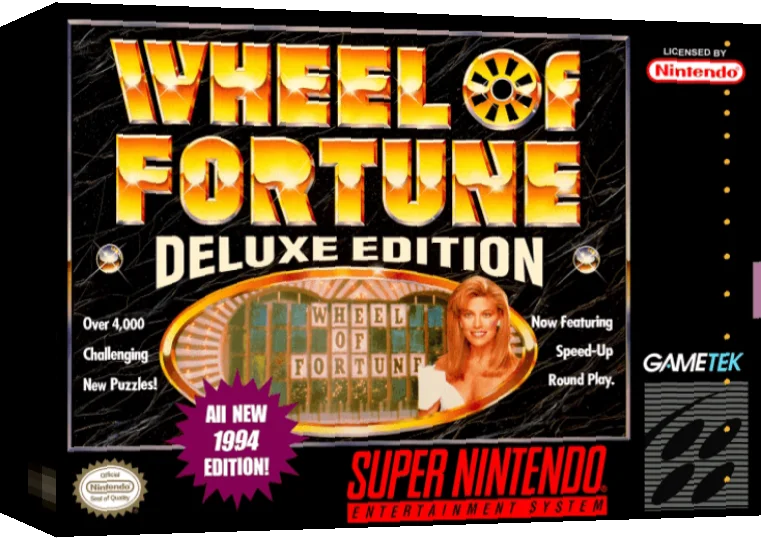 Wheel of Fortune - Deluxe Edition — box-3D (US)