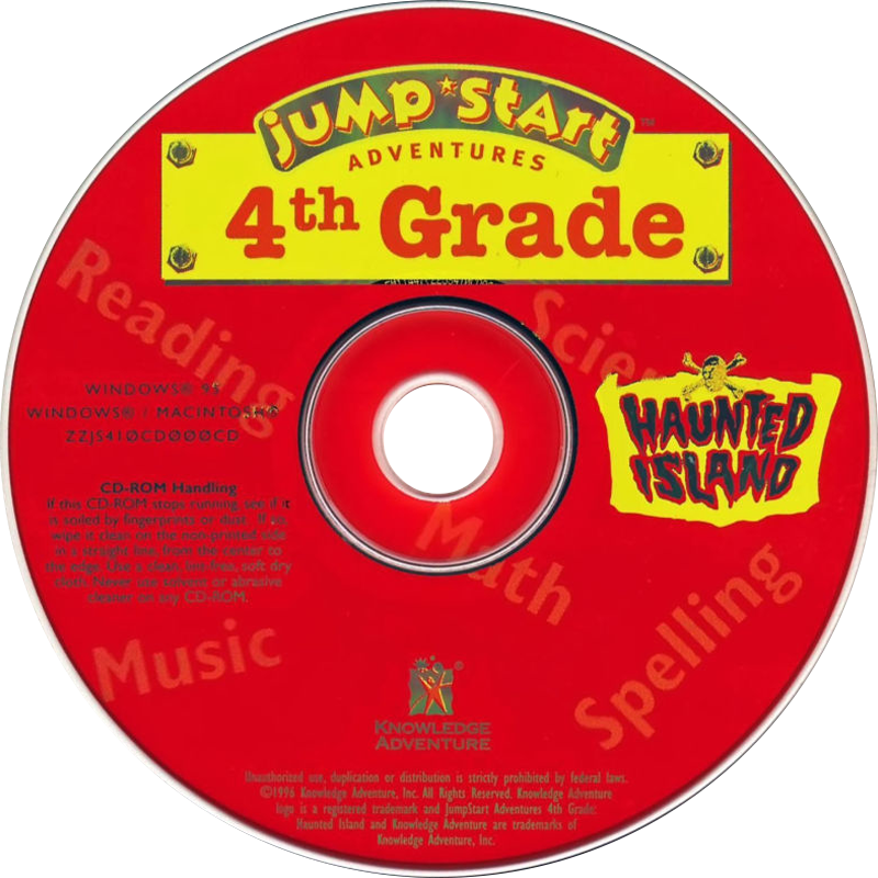 JumpStart Adventures 4th Grade: Haunted Island — support-2D (US)
