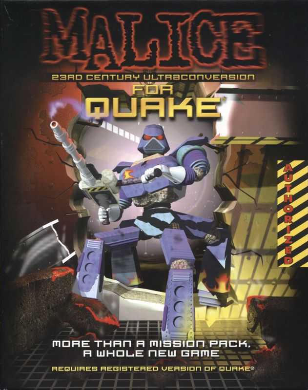 Malice - 23rd Century Ultraconversion for Quake box art