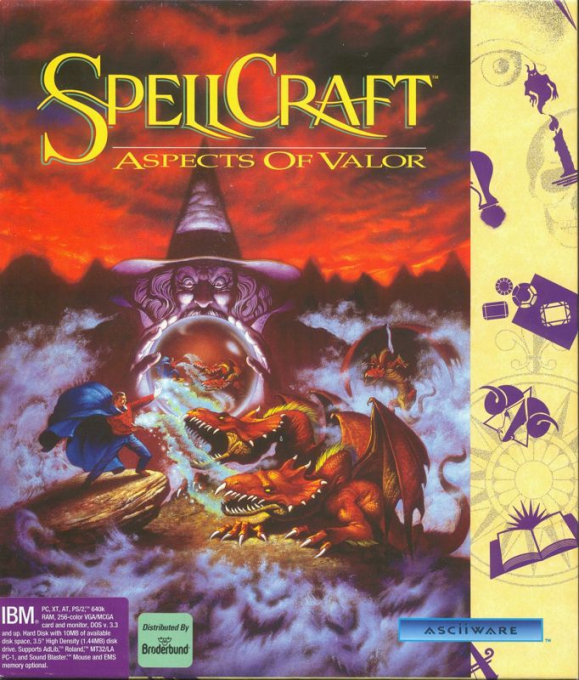 SpellCraft - Aspects Of Valor box art