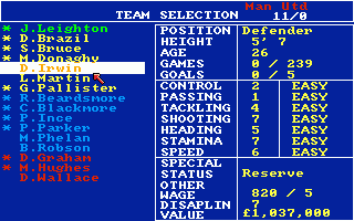 Football Masters — ss (WOR)