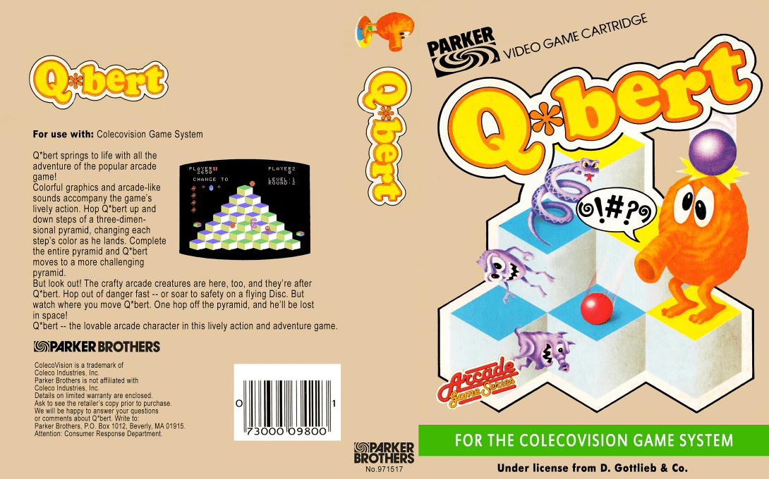 Q-bert — box-texture (US)