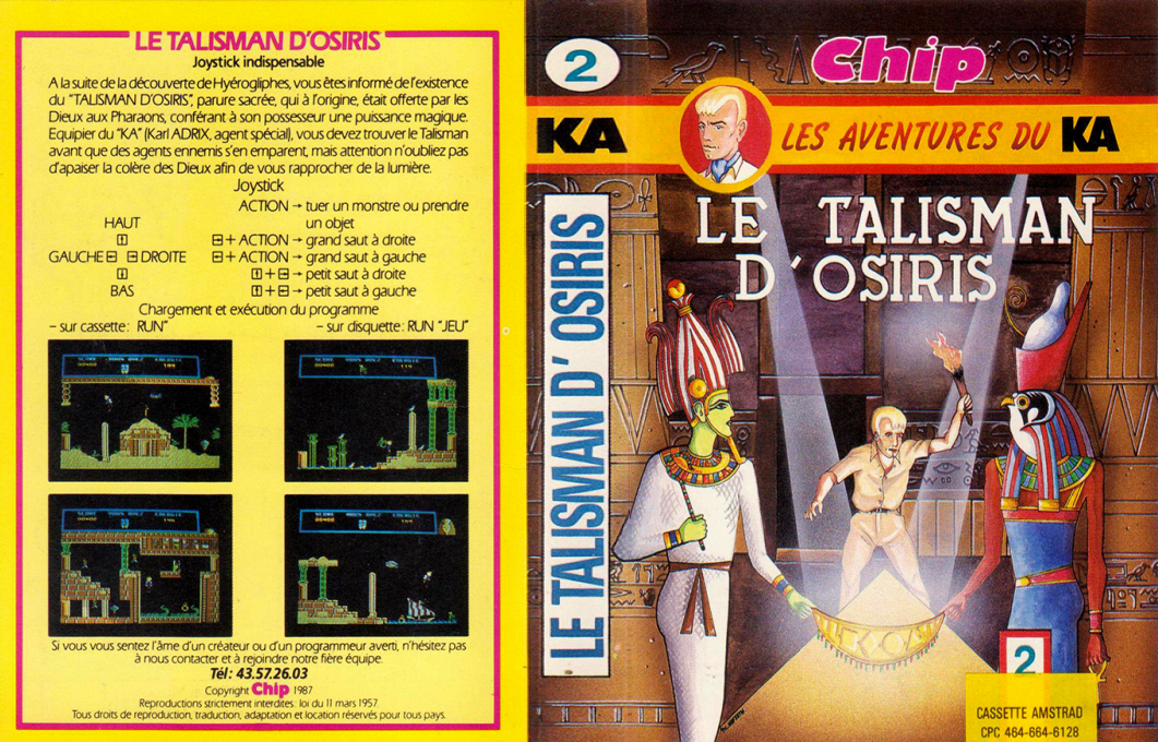 Talisman D'Osiris, Le — box-texture (FR)