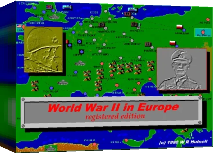 World War 2 in Europe — box-3D (WOR)