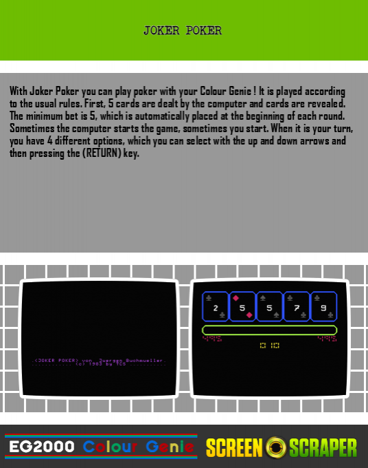 Joker Poker — box-2D-back (SS)