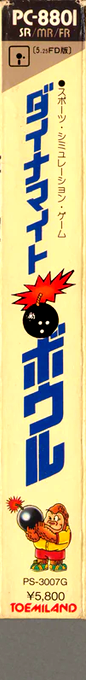 Dynamite Bowl — box-2D-side (JP)