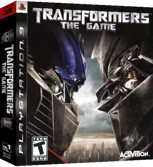 Transformers - The Game — box-3D (US)