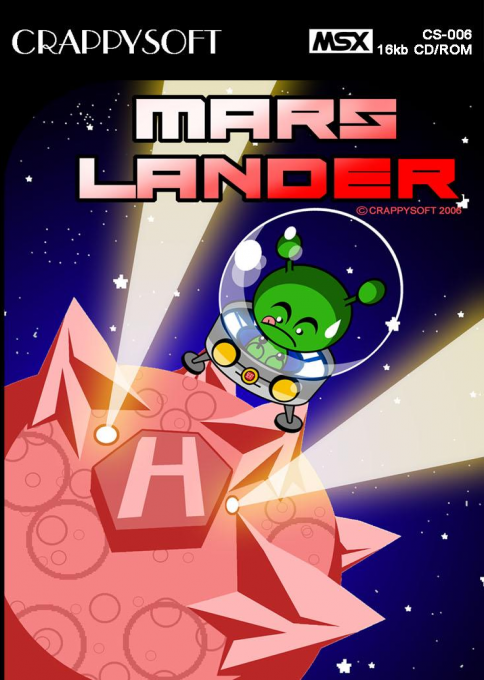 Mars Lander box art