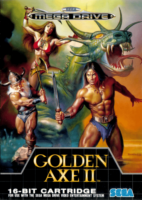 Golden Axe 2 — box-2D (EU)