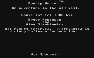 Bounty Hunter — sstitle (WOR)