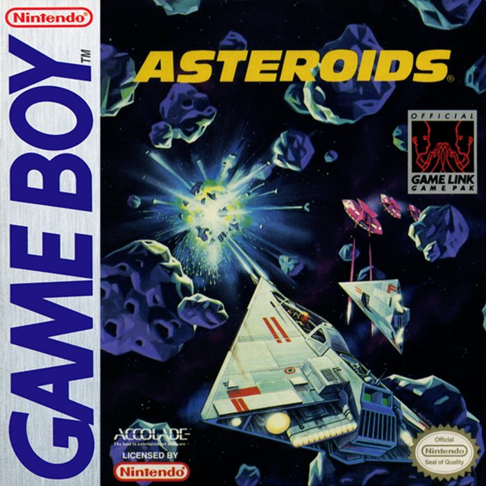 Asteroids box art