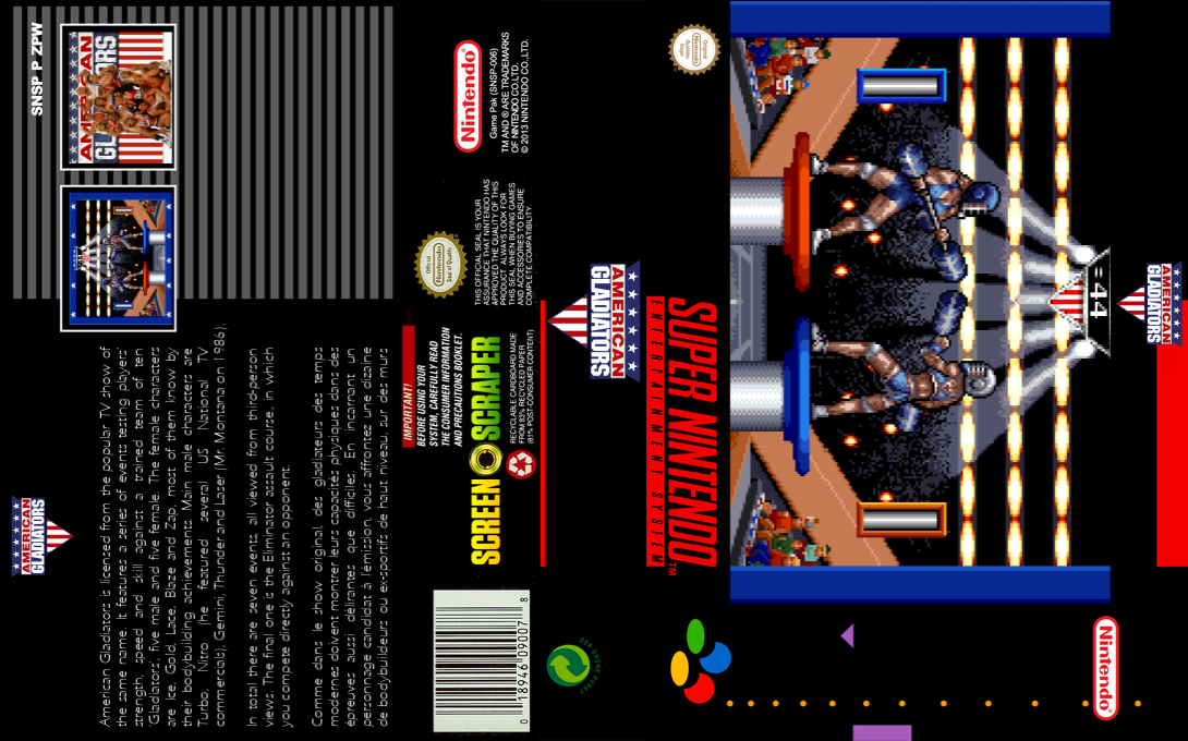 American Gladiators — box-texture (SS)