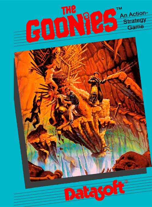 Goonies, The box art