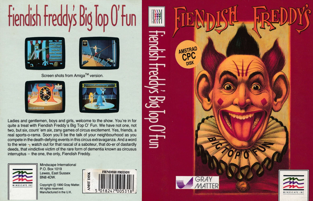 Fiendish Freddy's Big Top O' Fun — box-texture (EU)