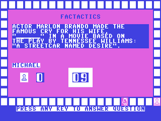 Factactics : Trivia Game — ss (WOR)