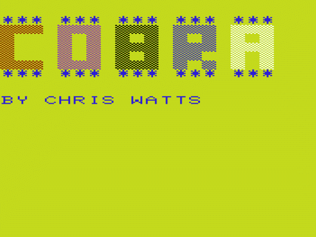 Cobra — sstitle (WOR)