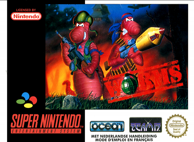 Worms box art