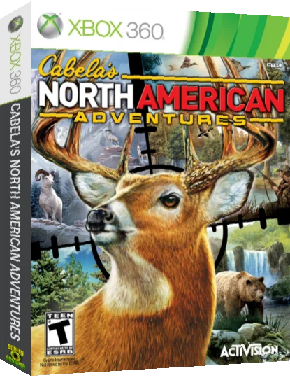 Cabela's North American Adventures — box-3D (US)