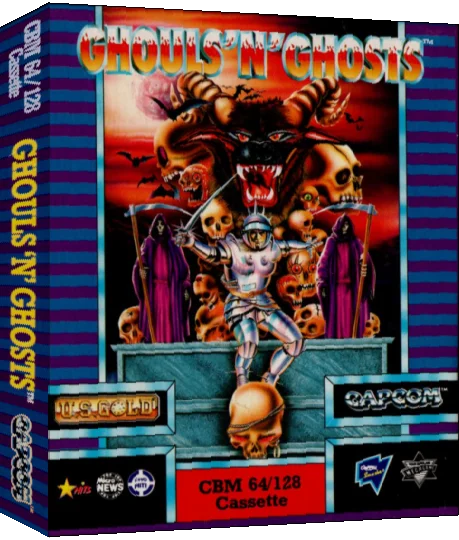 Ghouls 'n' Ghosts — box-3D (EU)
