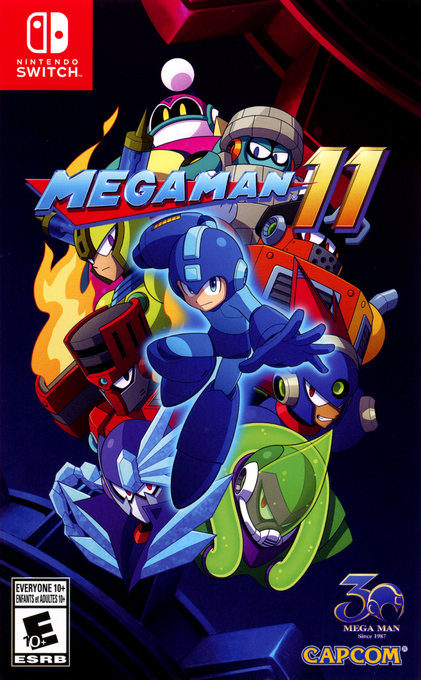 Mega Man 11 — box-2D (CA)