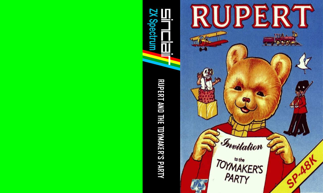 Rupert and the Toymaker's Party — box-texture (WOR)