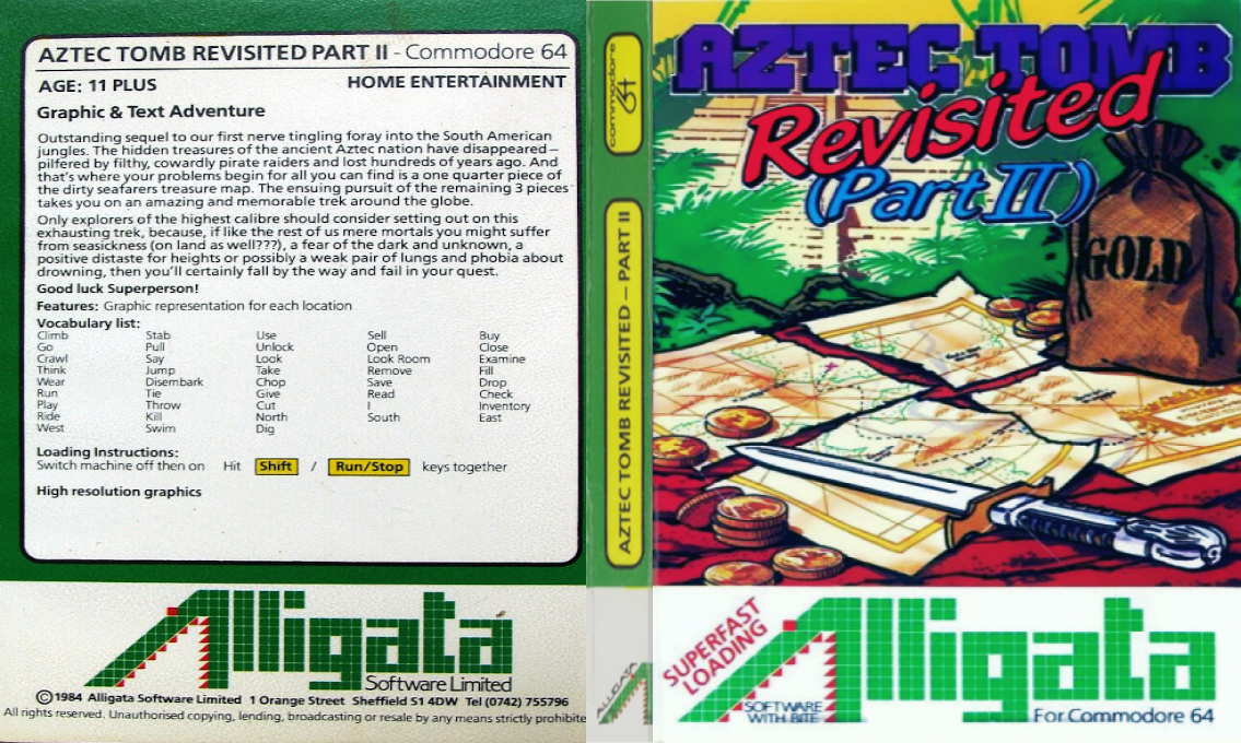 Aztec Tomb Revisited — box-texture (EU)